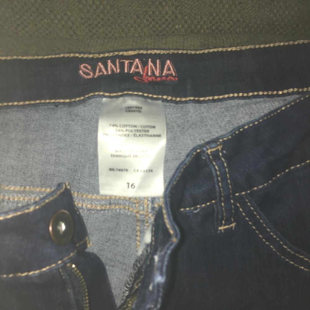 Women's Dark Blue Denim Jeans - Navy
